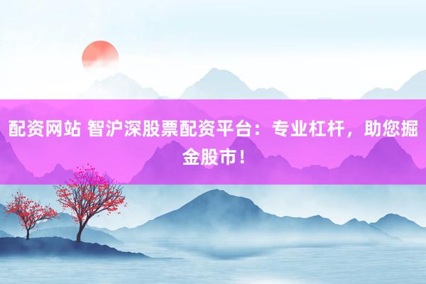 配资网站 智沪深股票配资平台：专业杠杆，助您掘金股市！