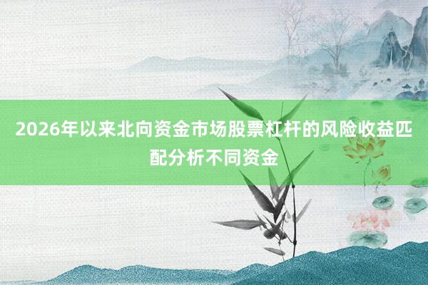 2026年以来北向资金市场股票杠杆的风险收益匹配分析不同资金