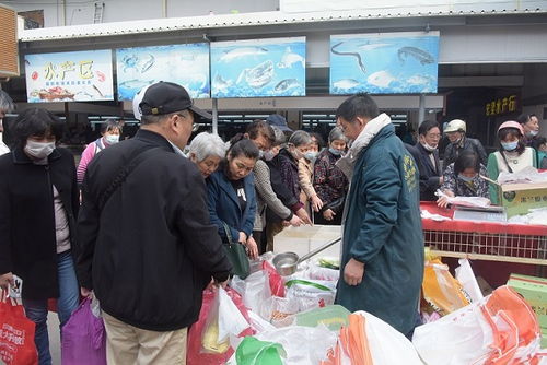 朝阳粮油市场 朝阳农贸市场联合商品促销会现场销售火爆